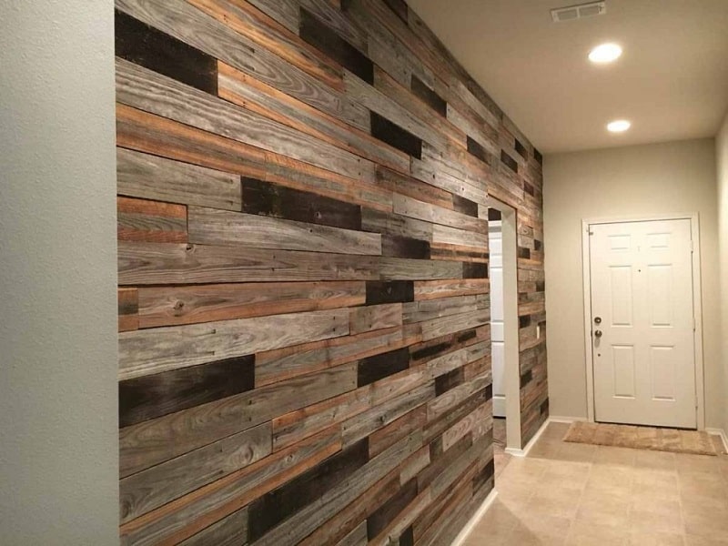 Gạch giả gỗ ốp tường – xu hướng lựa chọn cho bạn
